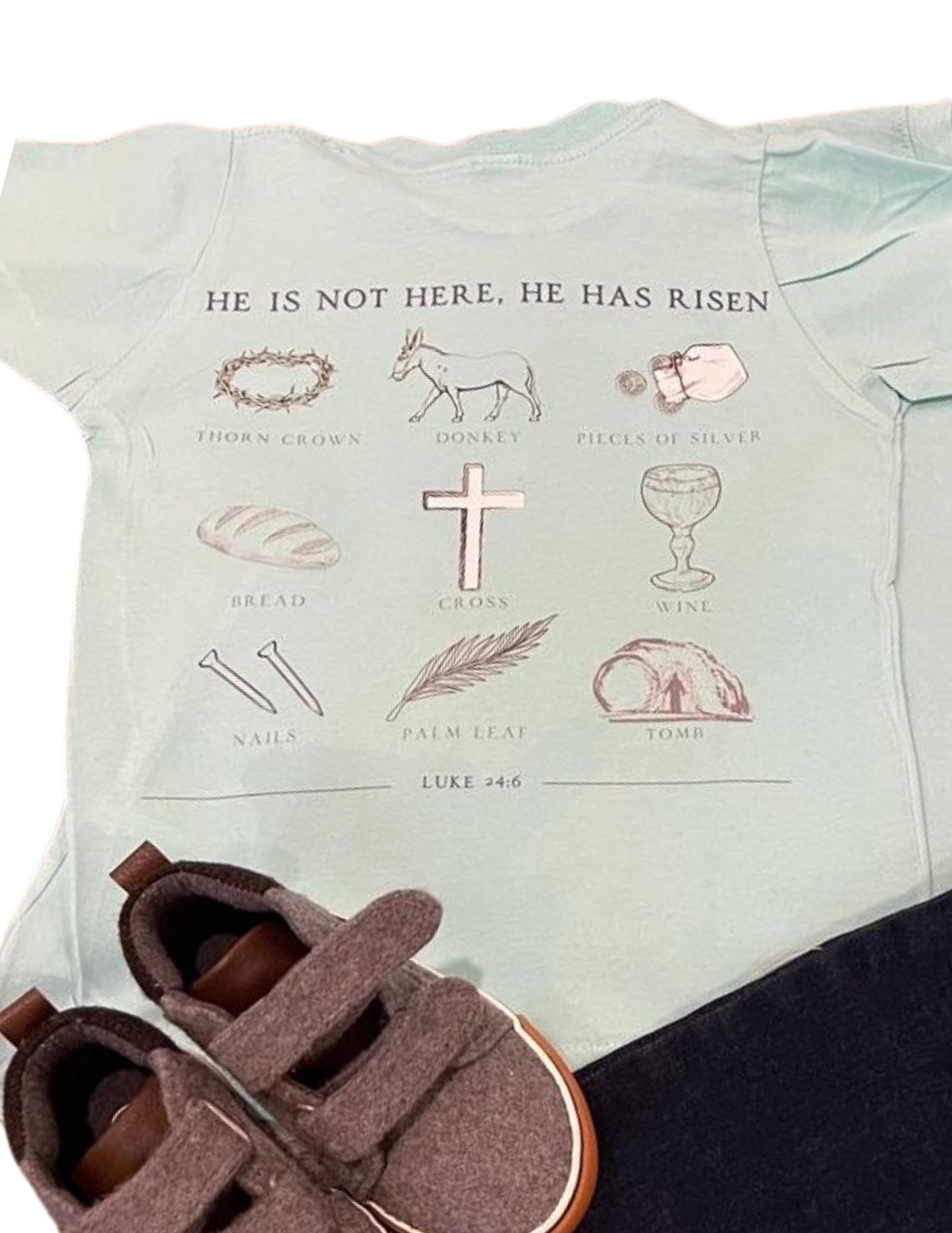 He is not here, He is risen Tee